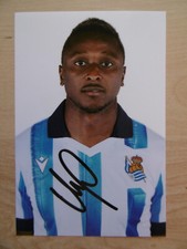 Umar Sadiq "Real San Sebastian" autograph signed 10x15 cm picture