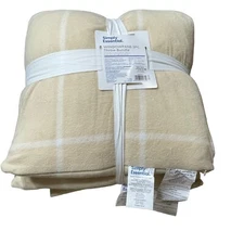 simply essential 3 pcs windowpane throw