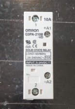 Omron G3PA-210B-US 10 Amp Solid State Relay 5-24 VDC Input G3PA210BUS