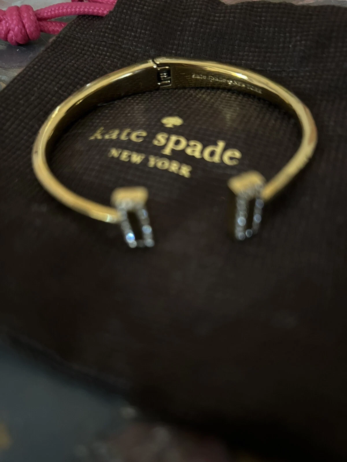 Bracciale Cerniera Kate Spade New York Placcato Oro Rosa