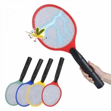 ELECTRICAL MOSQUITO BAT FLY SWATTER INSECT KILLER ELECTRIC ZAPPER TENNIS RACKET