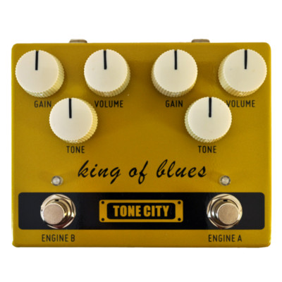 Tone City King of Blues Dual Channel Guitar Overdrive Fast U.S. Ship No wait