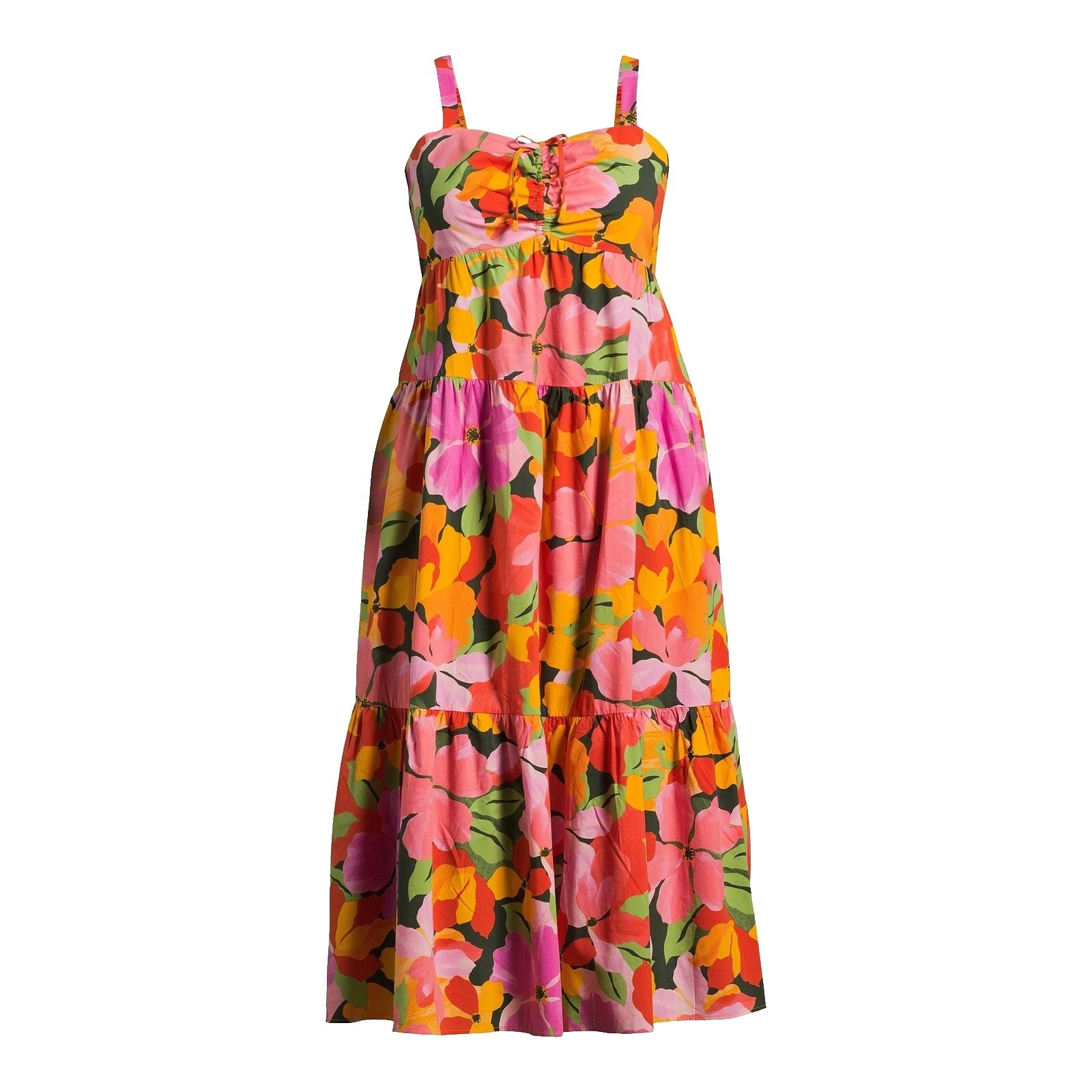 Vestidos femininos Maxi Sky Floral