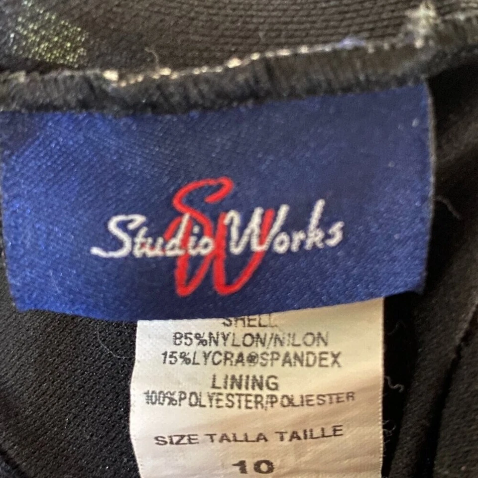 Studio Works Floral Tropical Tankini Size 10 Swim suit Top Only Excellent! - Image 2 of 4