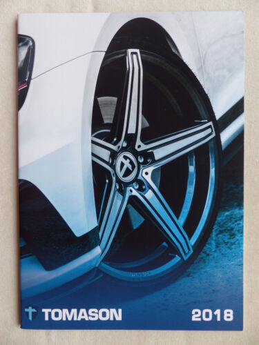 Tomason Alufelgen Wheels 2018 - Mini Audi Seat BMW VW - Prospekt Brochure 2017 - Afbeelding 1 van 5