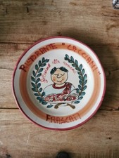 Piatto del Buon Ricordo Ristorante Cacciani Frascati Anno 1995 