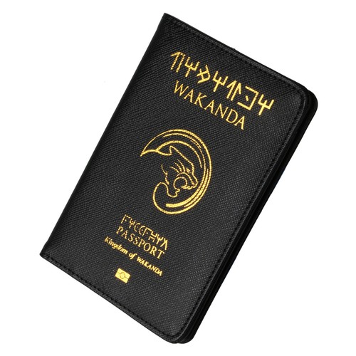 The Avenger Wakanda Hydra Hogwarts Passport Cover RFID Blocking Credit Card Case - Picture 25 of 43