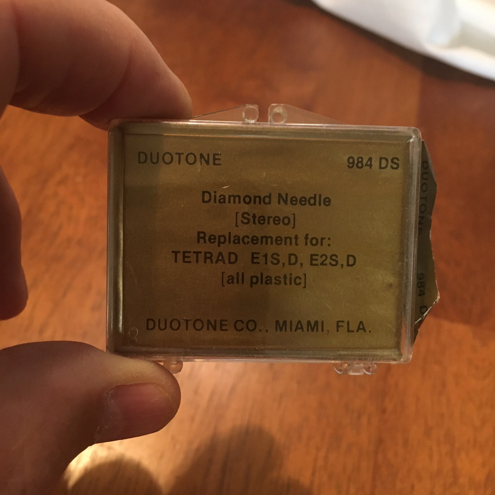 Turntable stylus for Tetrad E1S D E2S D in duotone design-image