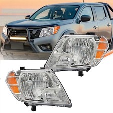 Headlights Set For 2009-2021 Nissan Frontier Truck Left and Right Pair Headlamps