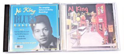 Al King Blues Master Complete Sahara Shirley Recordings & It's Rough Out Here CD