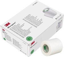 SM 3M Micropore Surgical Paper Tape 2" x 10 Yds 6 Roll