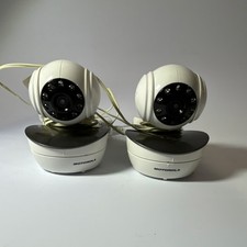 Motorola Set of 2 White Baby Monitor Cameras with Infrared Vision