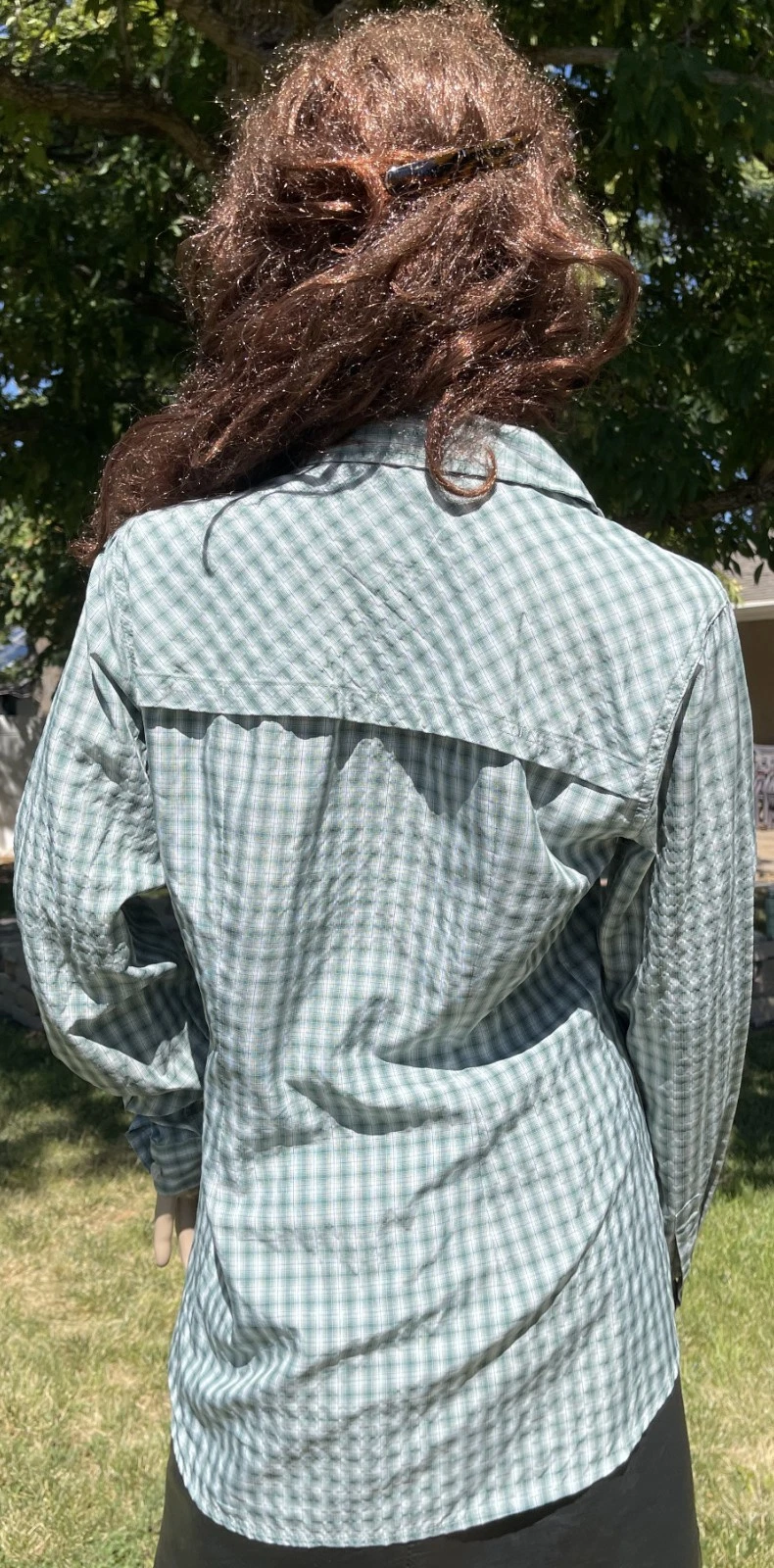 FILSON angler fishing shirt vented light quick dry UV sun protection womens MED
Opens in a new windo