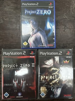 Project Zero 1, 2, 3 komplett OVP + Anleitung deutsche Version
