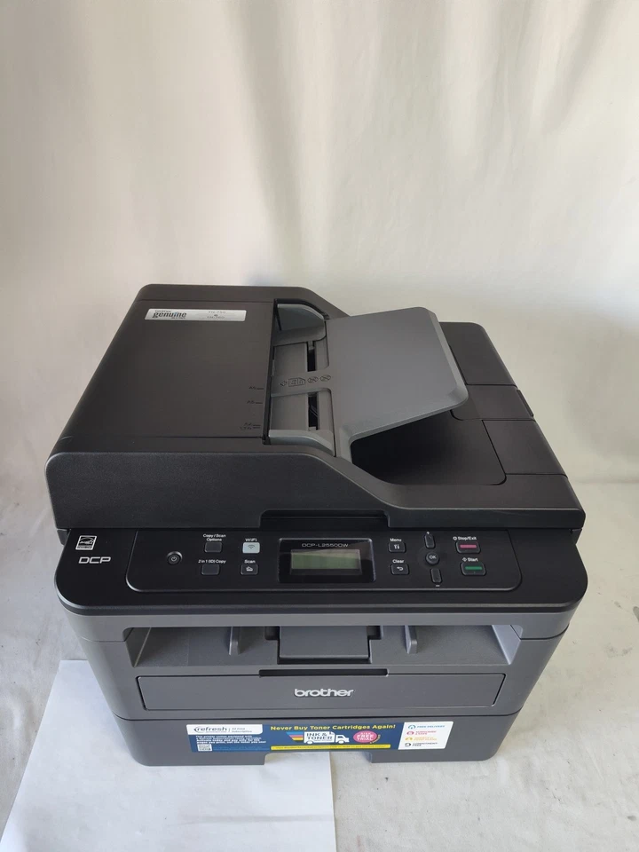 Brother DCP-L2550DW Black & White Laser Printer All-In-One Wi-Fi Page Count 60. - Image 2 of 4