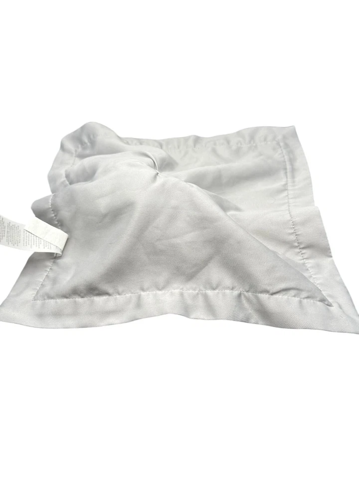 Carters Child of Mine Navy Gray Puppy Dog Lovey Security blanket Satin back 2017 - Image 4 of 4