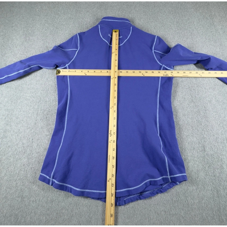 Jaqueta Tommy Bahama Disney Minnie Mouse Feminina XS Bordada Zíper Completo Azul - Imagem 2 de 4