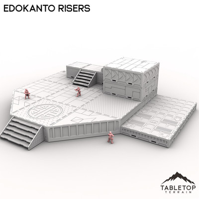 EdoKanto Risers - Cyberpunk Tabletop Terrain