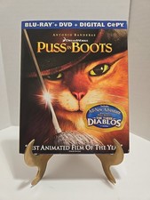 Dreamworks "PUSS IN BOOTS 2011 " Animated Family Adventure BLU-RAY  DVD 2012 