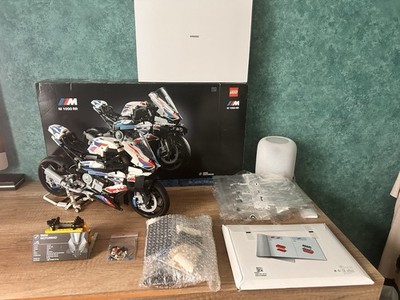 LEGO TECHNIC: BMW M 1000 RR (42130)+ Steindrucker Upgrade-Kit! / Sticker NEU!