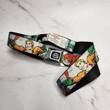 DC Comics Originals Buckle-Down Seat Belt Canvas Superhero Superman