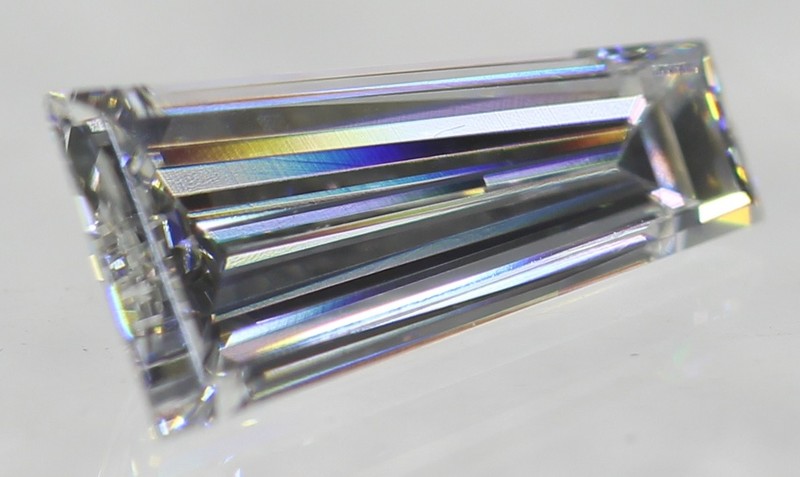 0.009 Carat F Color SI2 Taper Natural EARTH MINED Loose Diamond 1.46X1.06mm