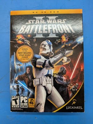 Star Wars Battlefront II PC DVD-ROM (2005 Classic) CIB Complete
