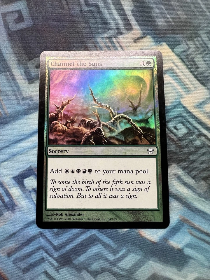 MTG Foil Channel the Suns EX/LP- Fifth Dawn - Image 2 of 4