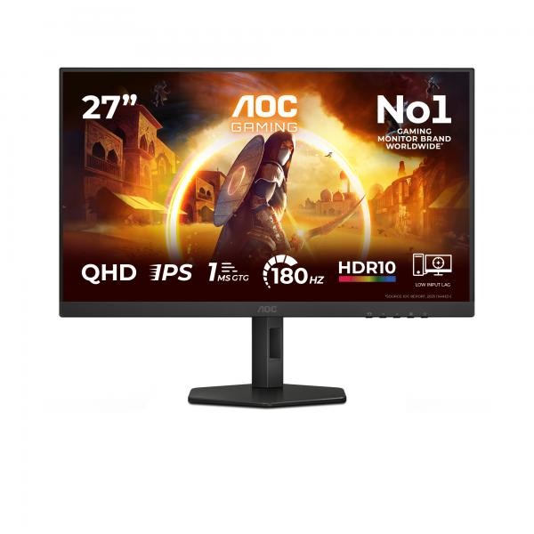 AOC G4 Q27G4XF Monitor PC 68,6 cm [27] 2560 x 1440 Pixel Quad HD LED Nero, Grigi