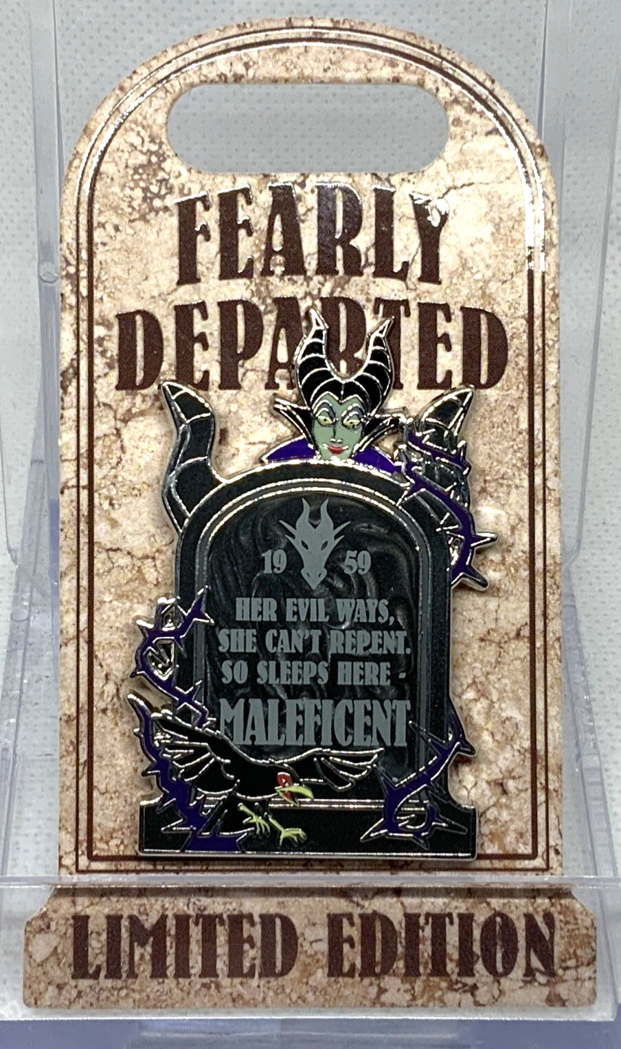 Disney 2021 Villains Fearly Departed Maleficent LE 5000 Pin