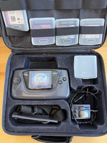 Sega Game Gear Handheld Console Bundle 3 Sonic Games + MORE WORKS GREAT/ Tested