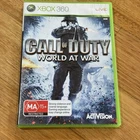 Call of Duty World at War Xbox 360 Game Manual - PAL Near Mint Disc