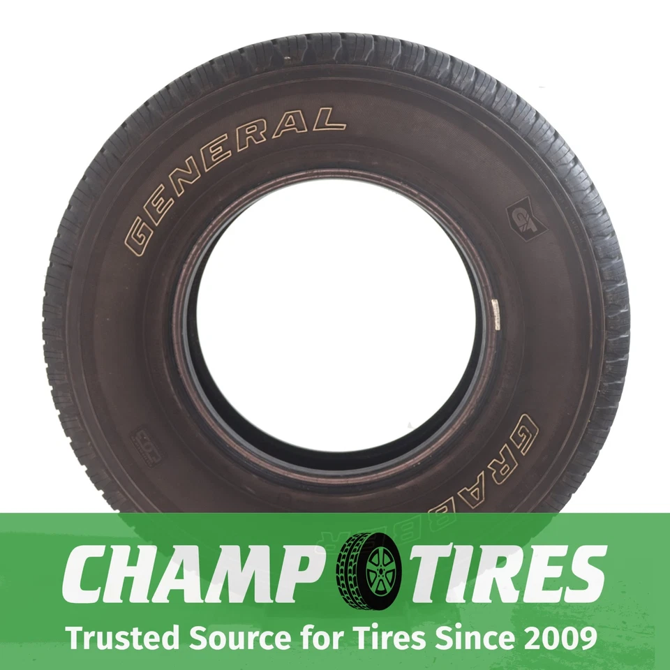 Grabador de neumáticos general P265/75R16 HTS 60 OWL 116 T usado 7/32nds Foto 2 de 4