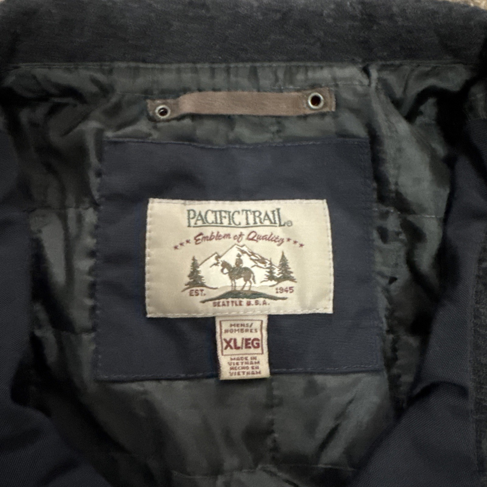 PACIFIC TRAIL Black Performance Jacket Zip Front … - image 3
