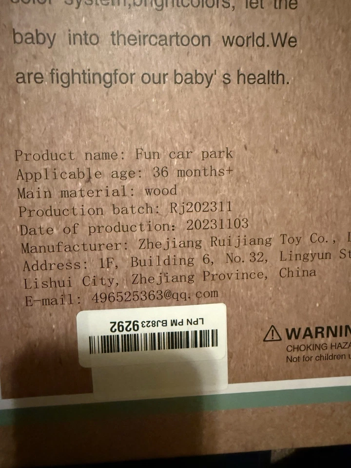 Juguete Montessori de madera magnético juego de estacionamiento de coches para rompecabezas de 3+ años, niño pequeño, alp Foto 4 de 4