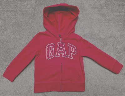 Baby GAP - Kapuzen Reißverschluss - toddler Jacke - Pink - 18-24 Monate