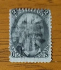 Vintage US Stamp #73 Jackson Classic Blackjack Used - SOTN Fancy Cancel- CV $55