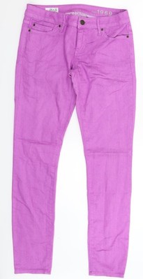Gap Damen lila Denim Skinny Jeans Größe 26 in L32 in