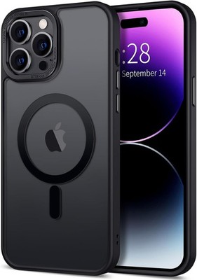 Case for iPhone 14 Pro Max Magnetic Translucent Matte Phone Cases 6.7'' Slim Fit