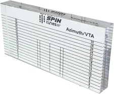 VTA Azimuth Ruler for Vinyl Enthusiasts - Accurately Set Vertical Tracking Angle