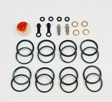 Brake Caliper Repair Seal Kit for 2003-06 Kawasaki ZX6R NINJA ZX636 ZX6-R Front