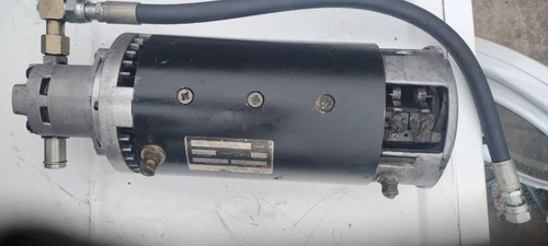 Clark Fork Lift Electric Motor 36/48VDC W/Parker  Hydraulic Pump WILL SHIP