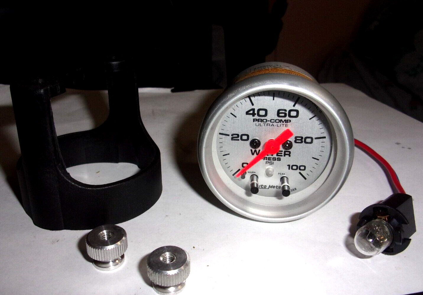 AutoMeter 4321 2-1/16 In. Oil Pressure Gauge, 0-100 PSI, Mechanic - Foto 9