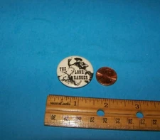 The Lone Ranger Button  Vintage 1980's  "Complete Your Collection Today!" 