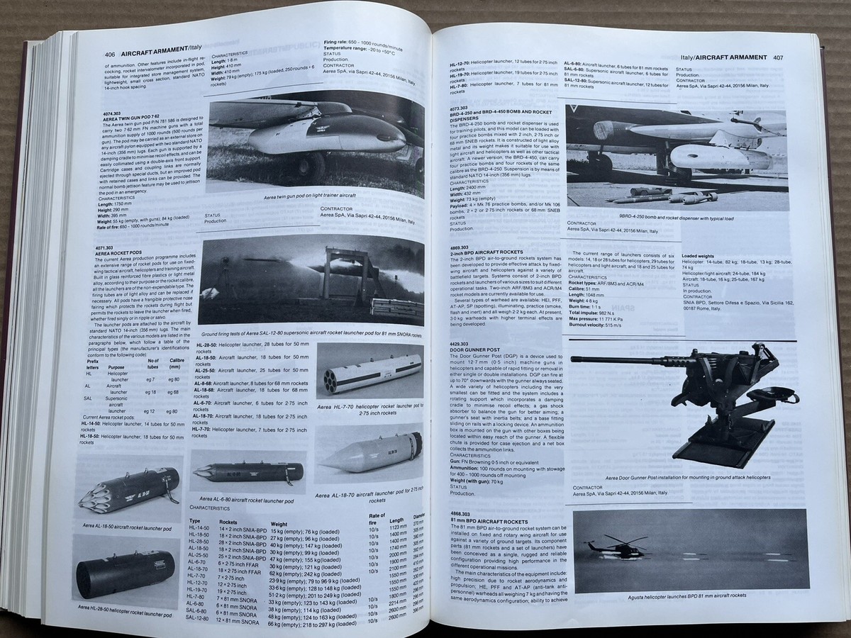 Jane's Weapon Systems 1985-86 Sixteenth Edition British Aerospace