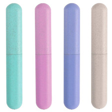 Estuche Para Cepillos De Dientes De Viaje Soporte Portatil De Plastico Cepillos