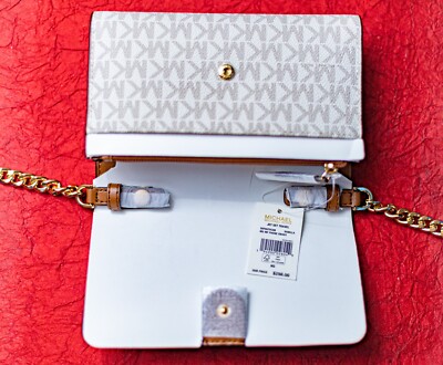 Michael Kors Jet Set Travel Large Top Zip Signature Leather  