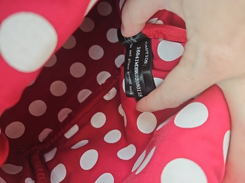 Mini Mochila Lunares y Monedero Mickey Minnie Mouse Orejas y Arco Disney Loungefly - Imagen 9 de 11