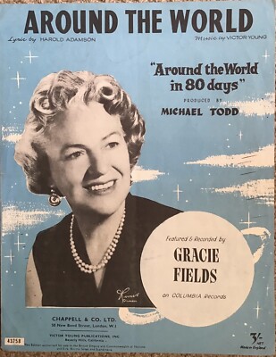 GRACIE FIELDS NOTEN RUND UM DIE WELT