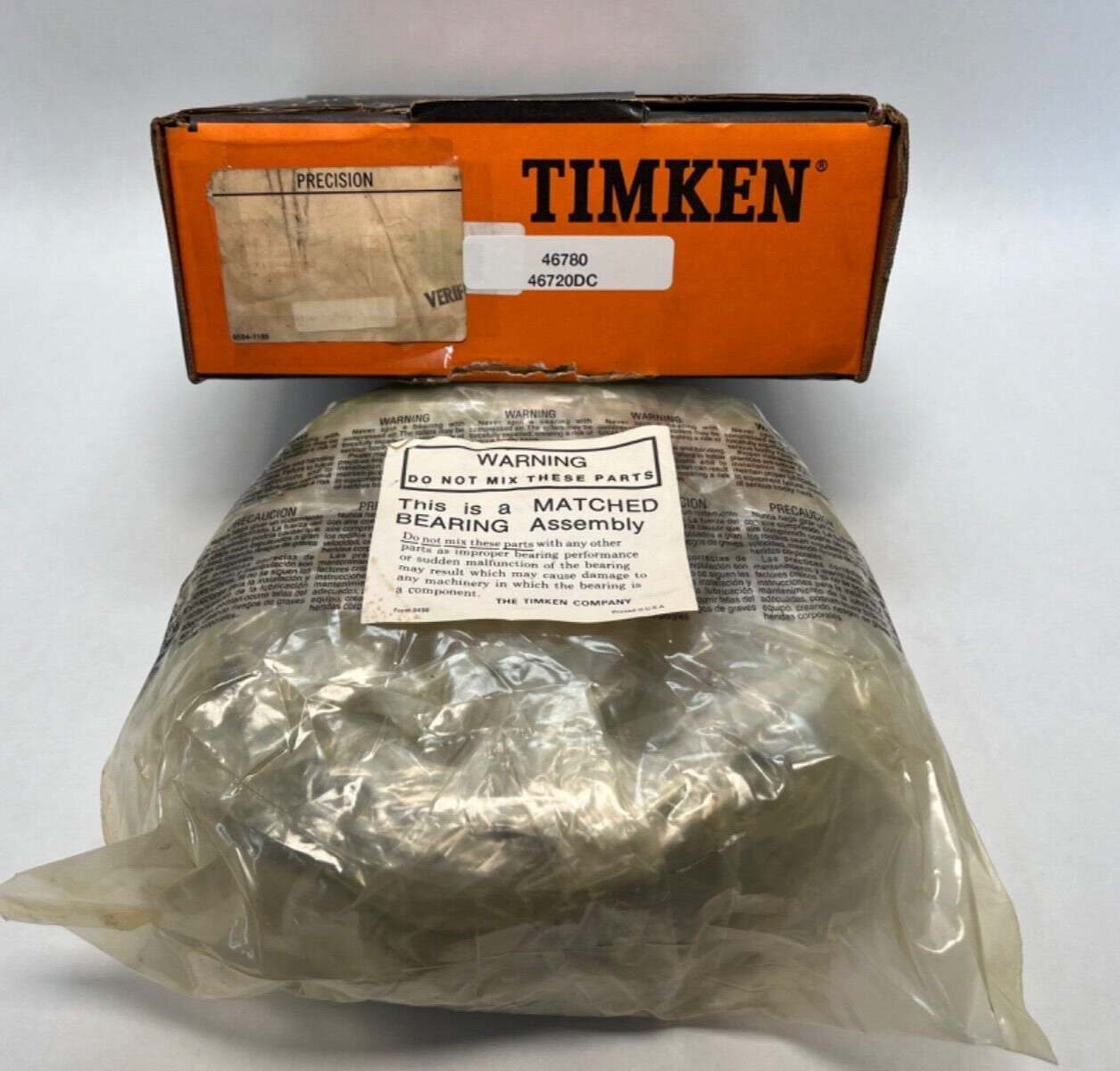 Timken 46780-90209 Bearing Cup 6-1/4